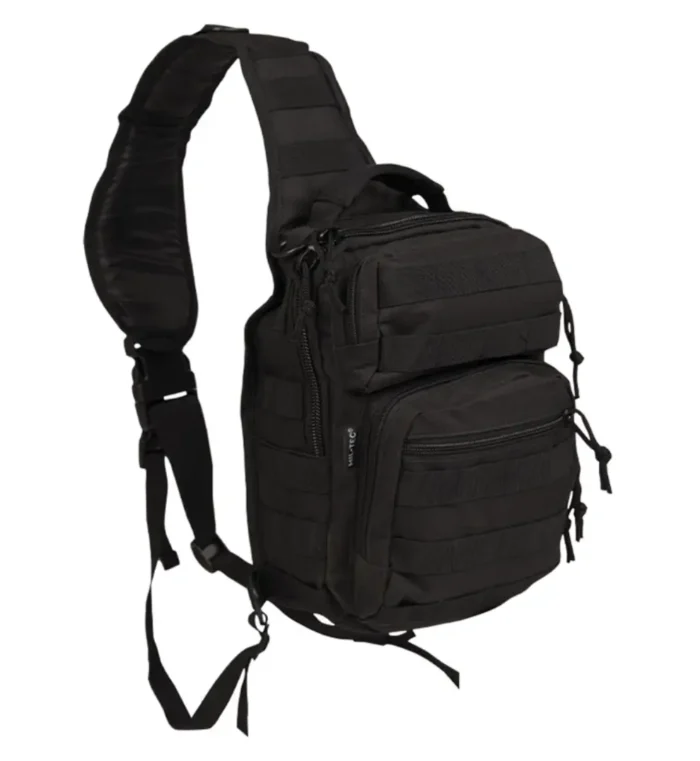 BOLSA SLING DE ASSALTO 10L PRETA [MILTEC]