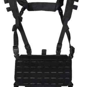 CHEST RIG LEVE PRETO [MILTEC]