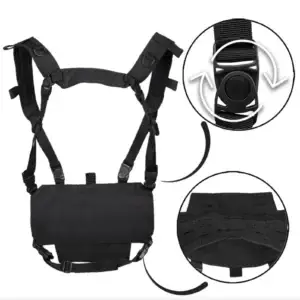 CHEST RIG LEVE PRETO [MILTEC]