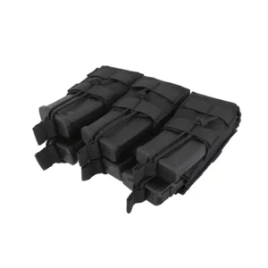 BOLSA CARREGADOR TRIPLO M4/M16/AR-15 (6) -PRETO [8FIELDS]