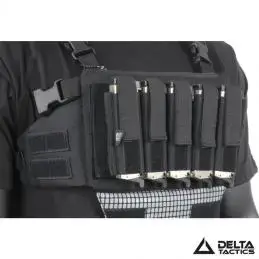 BOLSA MAG PISTOLA X5 SPEEDSOFT -PRETA [DELTA TACTICS]