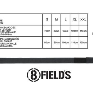 CINTO DE COMBATE RIGIDO (S)- OLIVE [8FIELDS]